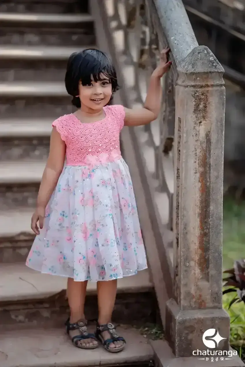 crochet baby dress