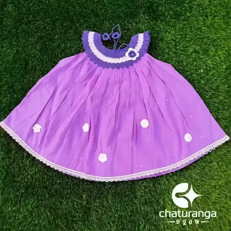 crochet baby dress