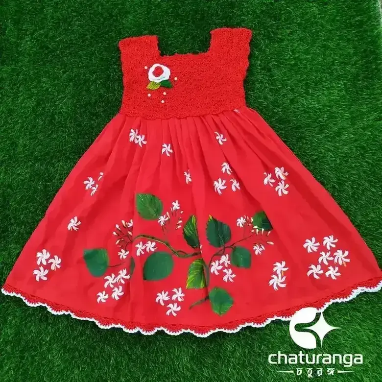 crochet & baby dress